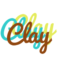 Clay cupcake logo