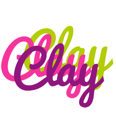 Clay flowers logo