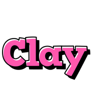 Clay girlish logo