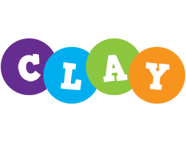 Clay happy logo