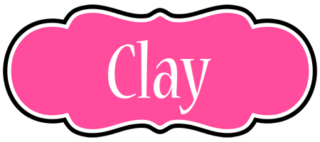 Clay invitation logo