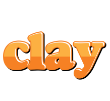 Clay orange logo