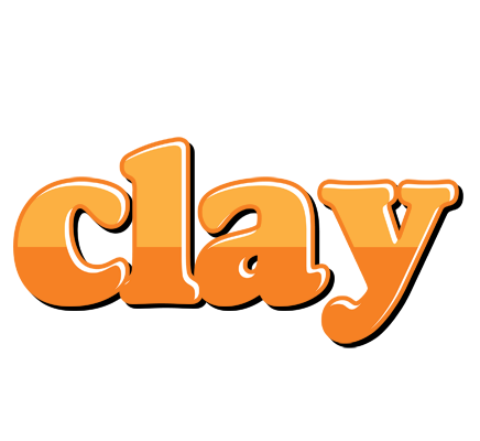 Clay orange logo