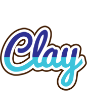 Clay raining logo