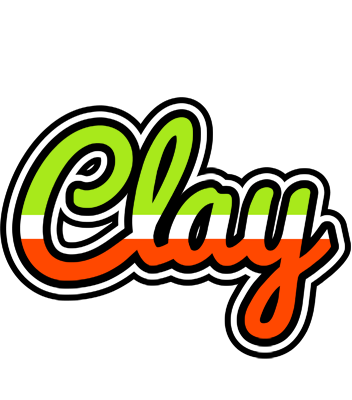 Clay superfun logo