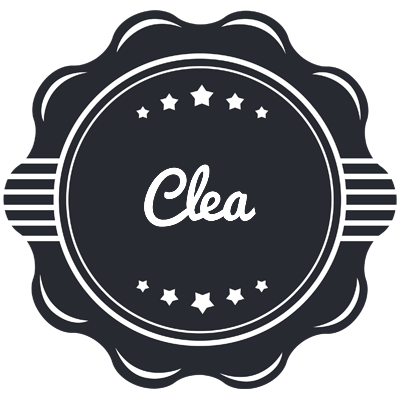 Clea badge logo