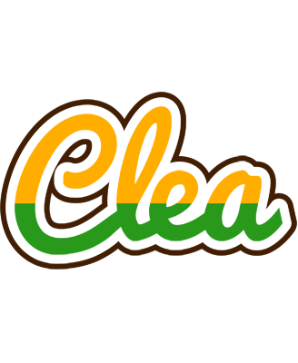 Clea banana logo
