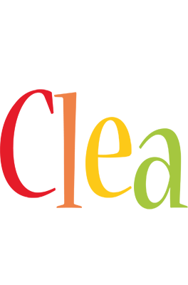 Clea birthday logo