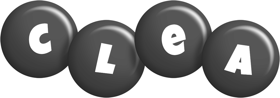 Clea candy-black logo