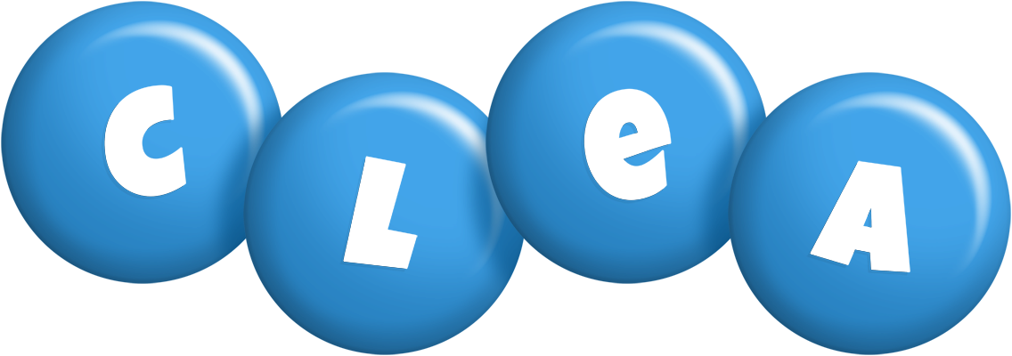 Clea candy-blue logo