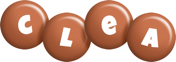 Clea candy-brown logo