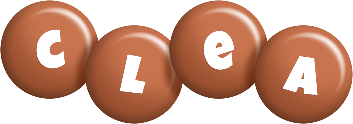 Clea candy-brown logo