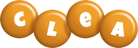 Clea candy-orange logo