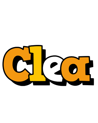 Clea cartoon logo