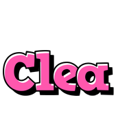 Clea girlish logo