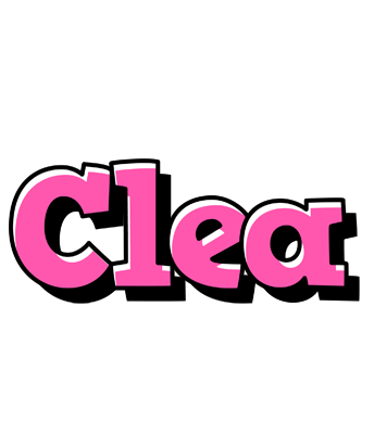 Clea girlish logo