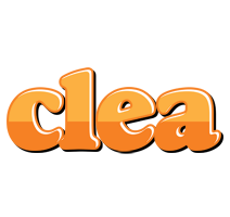 Clea orange logo