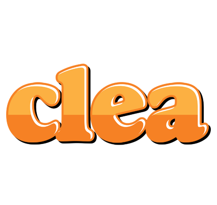 Clea orange logo