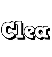 Clea snowing logo