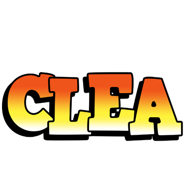 Clea sunset logo