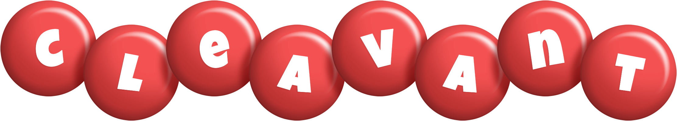 Cleavant candy-red logo