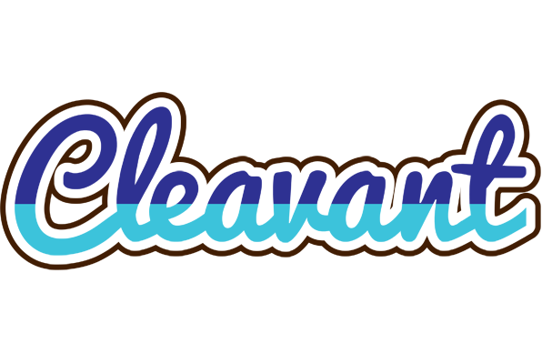 Cleavant raining logo