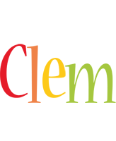 Clem birthday logo