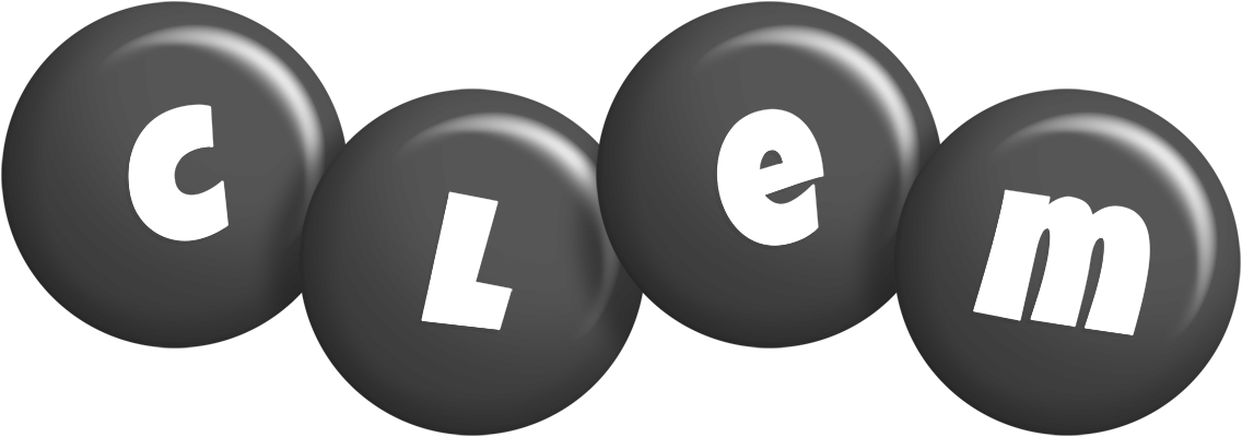 Clem candy-black logo