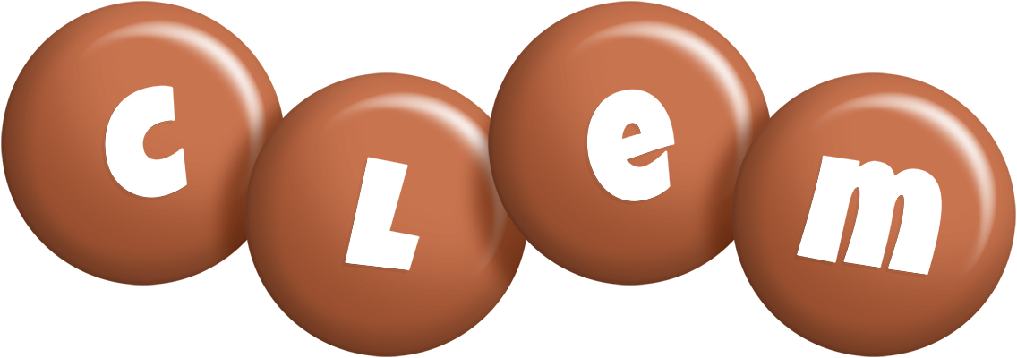 Clem candy-brown logo