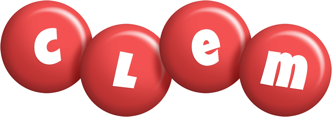 Clem candy-red logo