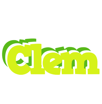 Clem citrus logo