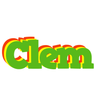 Clem crocodile logo