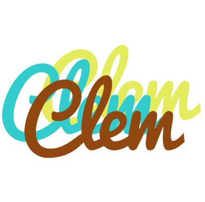 Clem cupcake logo