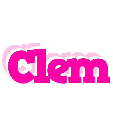 Clem dancing logo