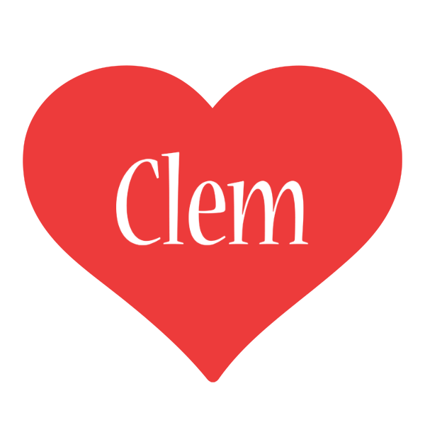 Clem love logo