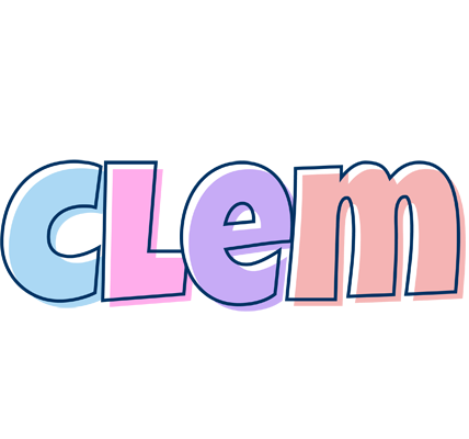Clem pastel logo