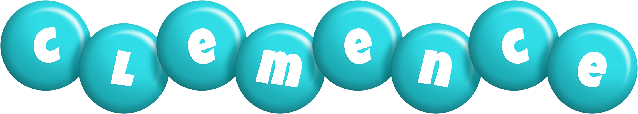 Clemence candy-azur logo