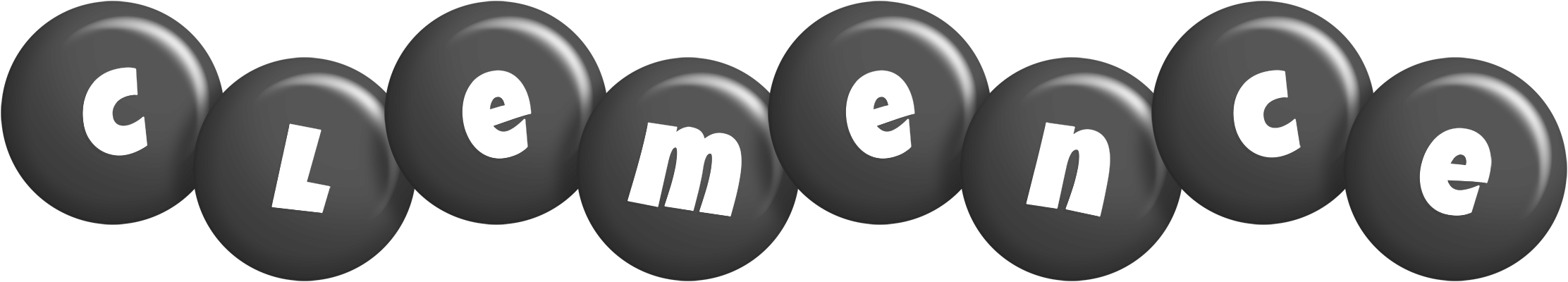 Clemence candy-black logo