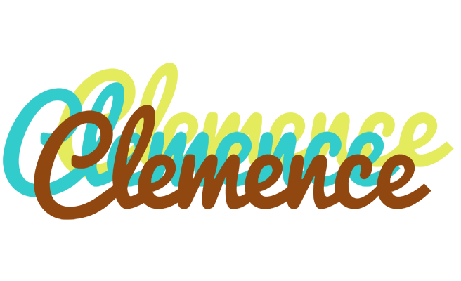 Clemence cupcake logo