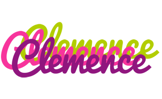 Clemence flowers logo