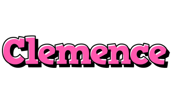 Clemence girlish logo