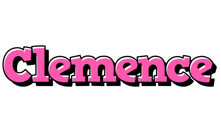 Clemence girlish logo