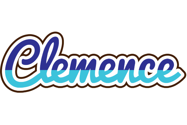 Clemence raining logo
