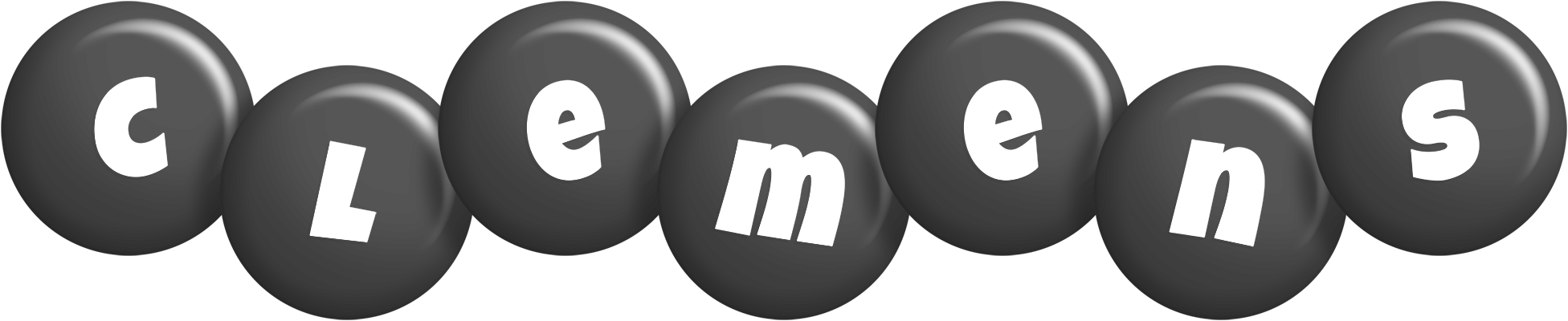 Clemens candy-black logo