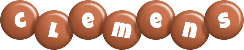 Clemens candy-brown logo