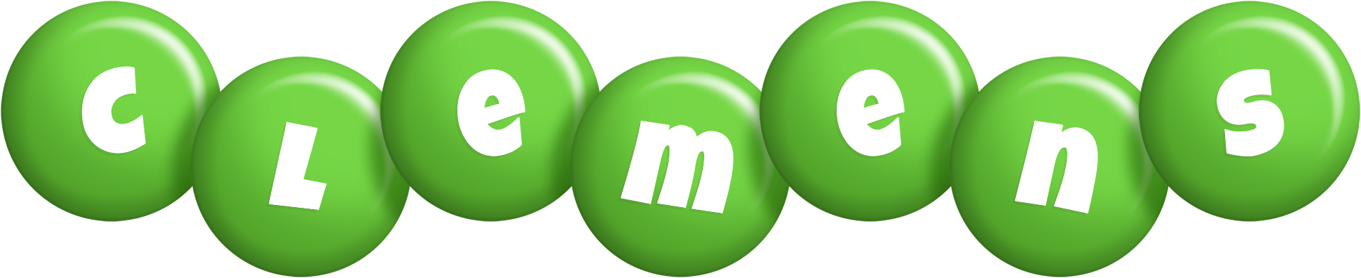 Clemens candy-green logo