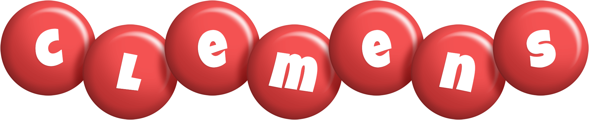 Clemens candy-red logo