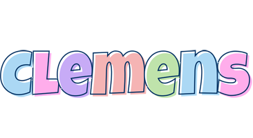 Clemens pastel logo