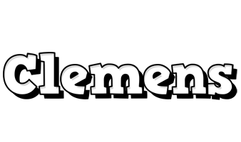 Clemens snowing logo