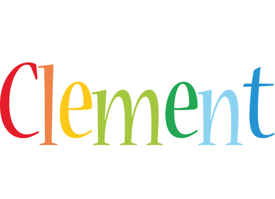 Clement birthday logo